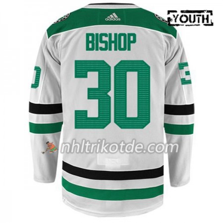 Dallas Stars Trikot BEN BISHOP 30 Adidas Weiß Authentic - Kinder